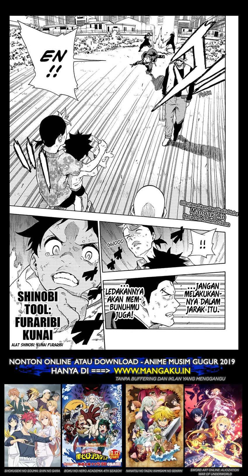 Manga Tokyo Shinobi Squad Chapter 22 gambar 2