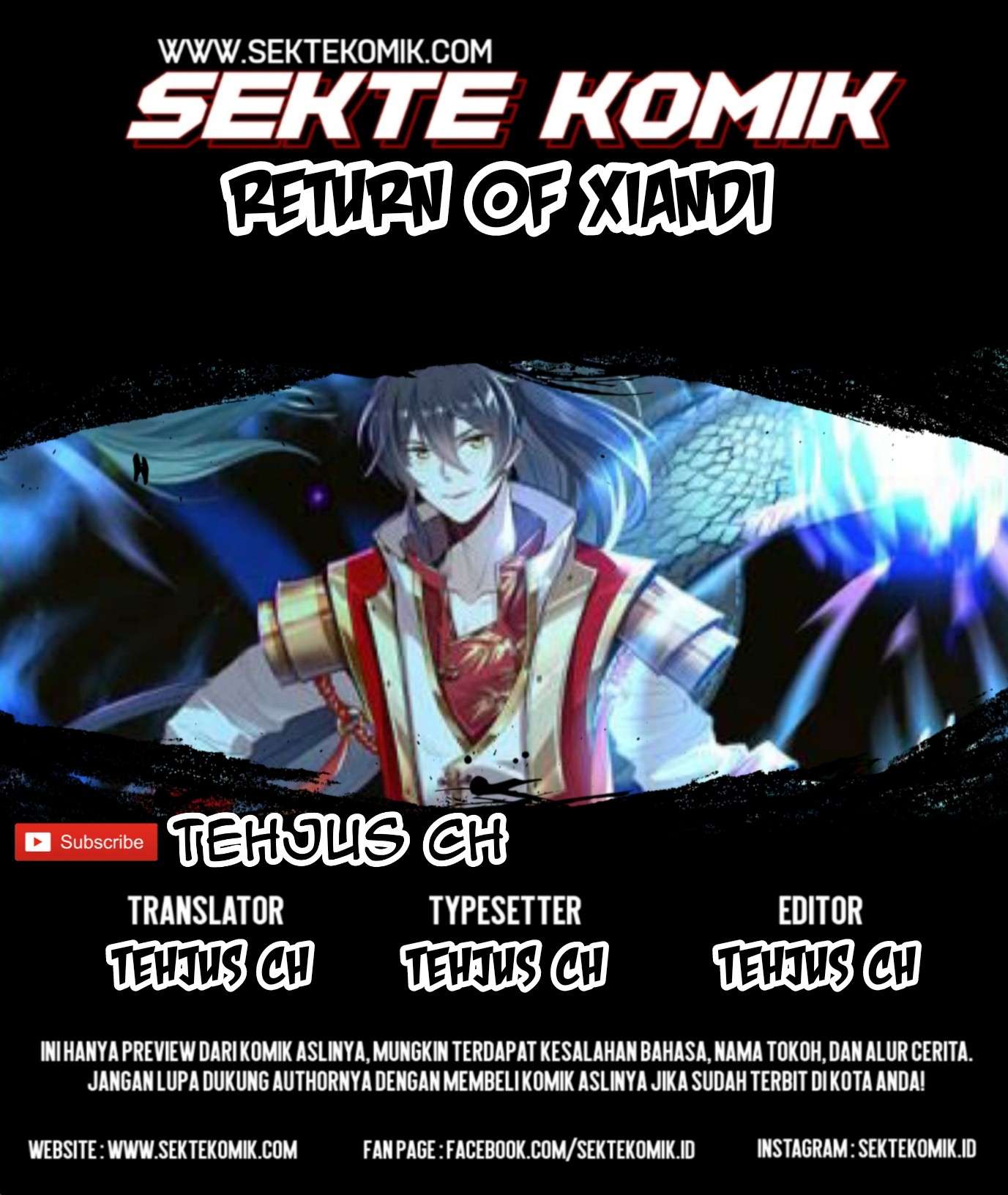 Komik Return of Xiandi Chapter 15 gambar 1
