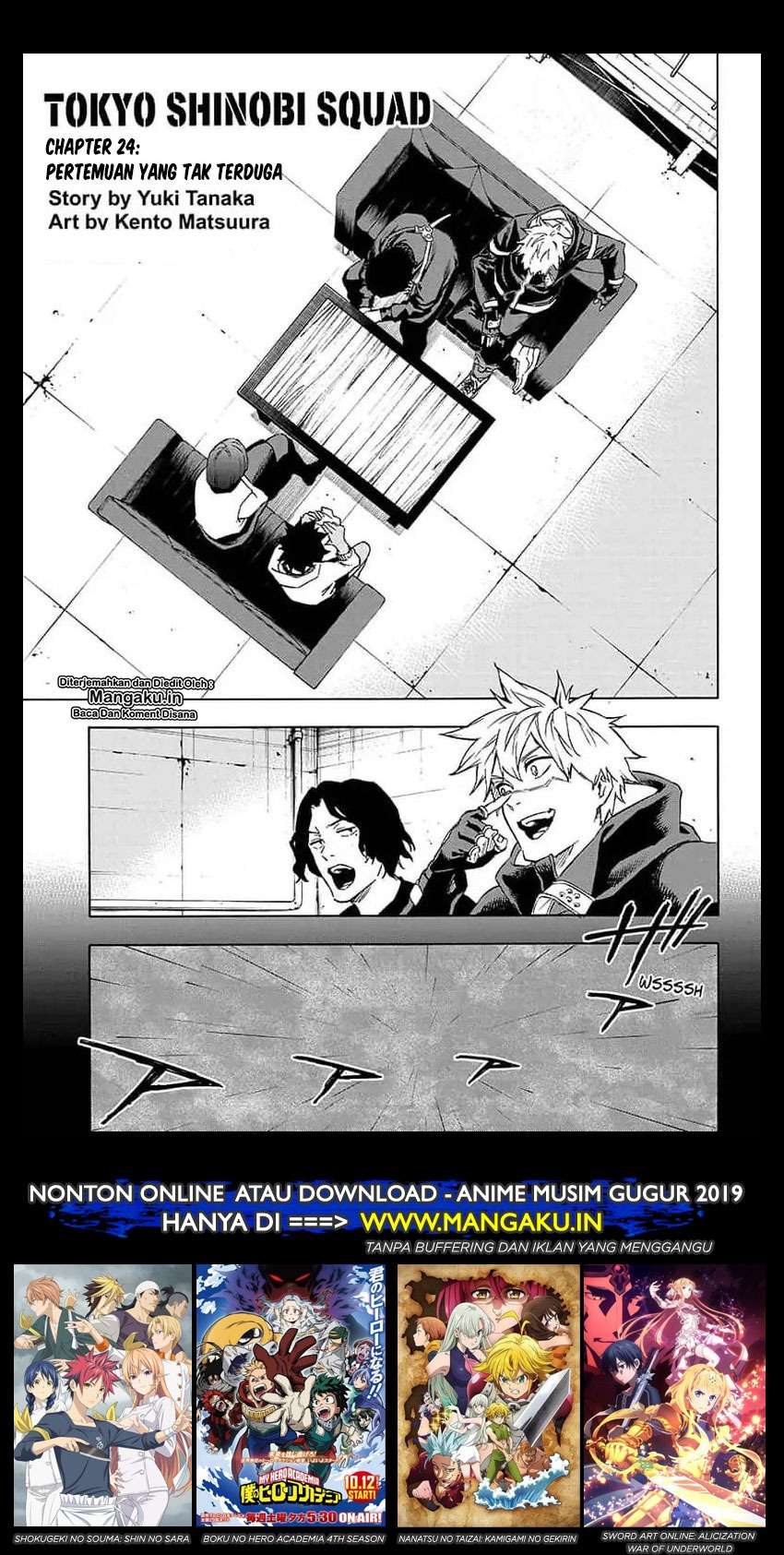 Manga Tokyo Shinobi Squad Chapter 24 gambar 2