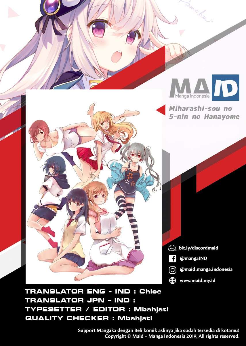 Manga Miharashi-sou no 5-nin no Hanayome Chapter 02.1 gambar 2