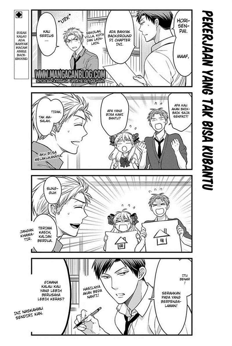 Manga Gekkan Shoujo Nozaki-kun Chapter 36 gambar 2