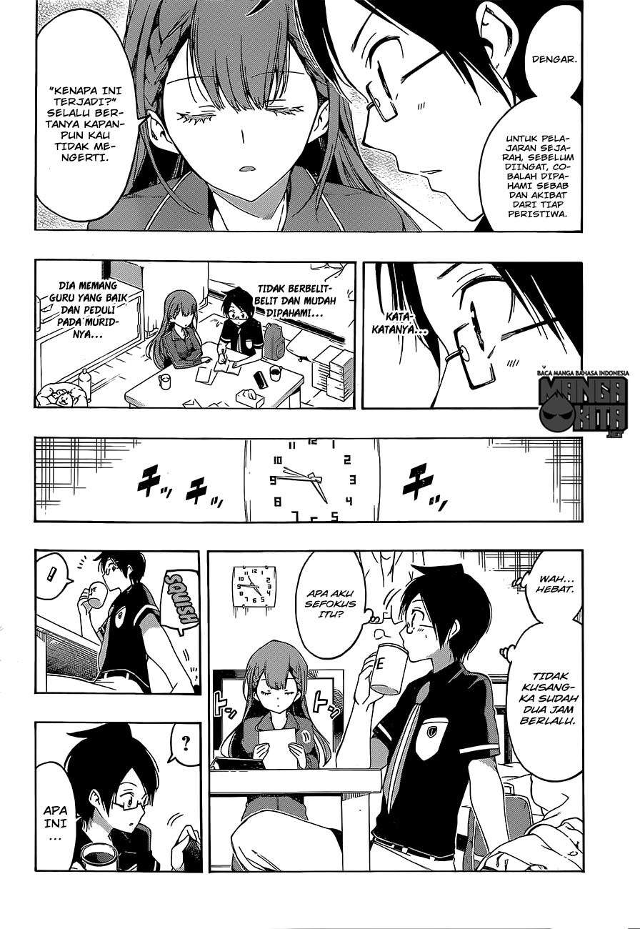 Bokutachi wa Benkyou ga Dekinai Chapter 22 Gambar 13