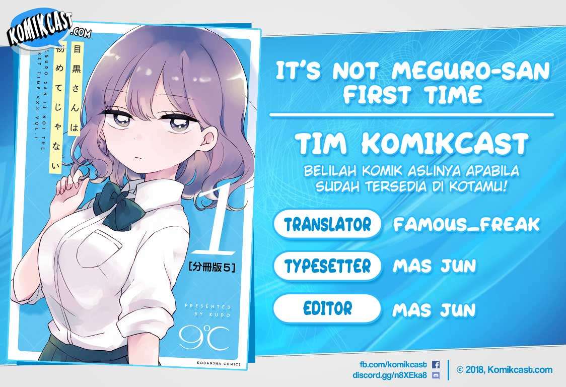 Komik It’s Not Meguro-san’s First Time Chapter 6 gambar 1
