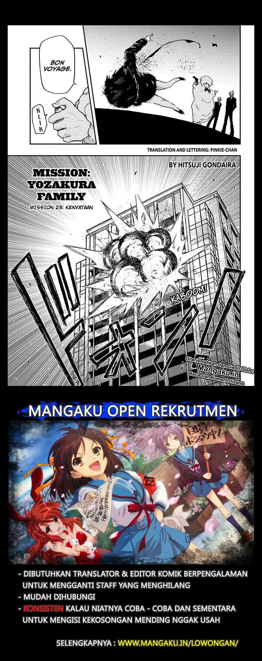 Manga Mission: Yozakura Family Chapter 23 gambar 2