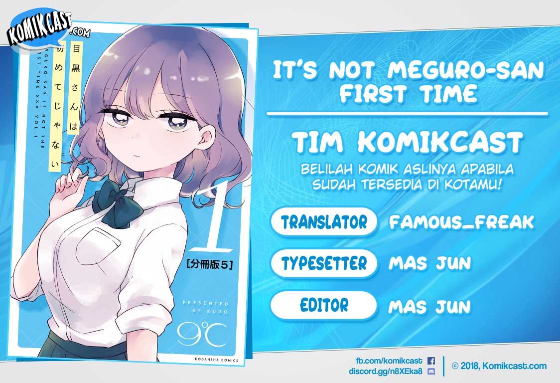Komik It’s Not Meguro-san’s First Time Chapter 7 gambar 1