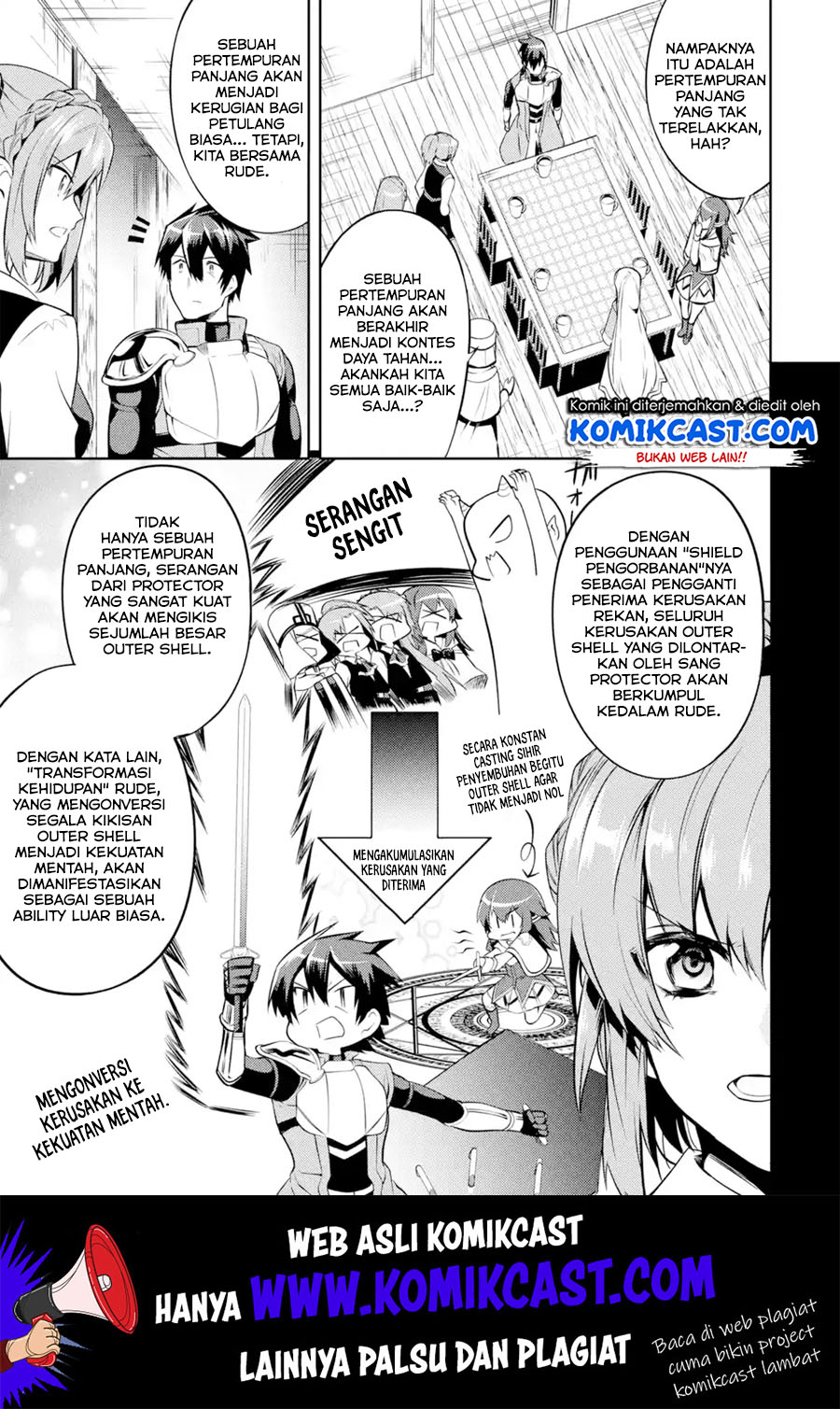 Manga The Labyrinth Raids of the Ultimate Tank ~The Tank Possessing a Rare 9,999 Endurance Skill was Expelled from the Hero Party~ Chapter 10.2 gambar 2