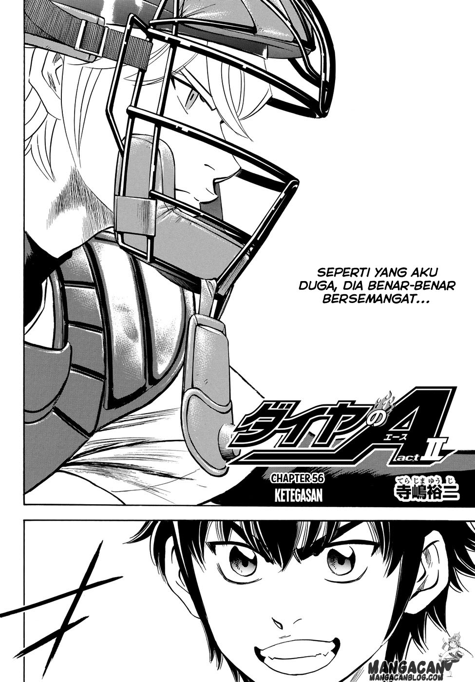 Manga Diamond no Ace Act 2 Chapter 56 gambar 2