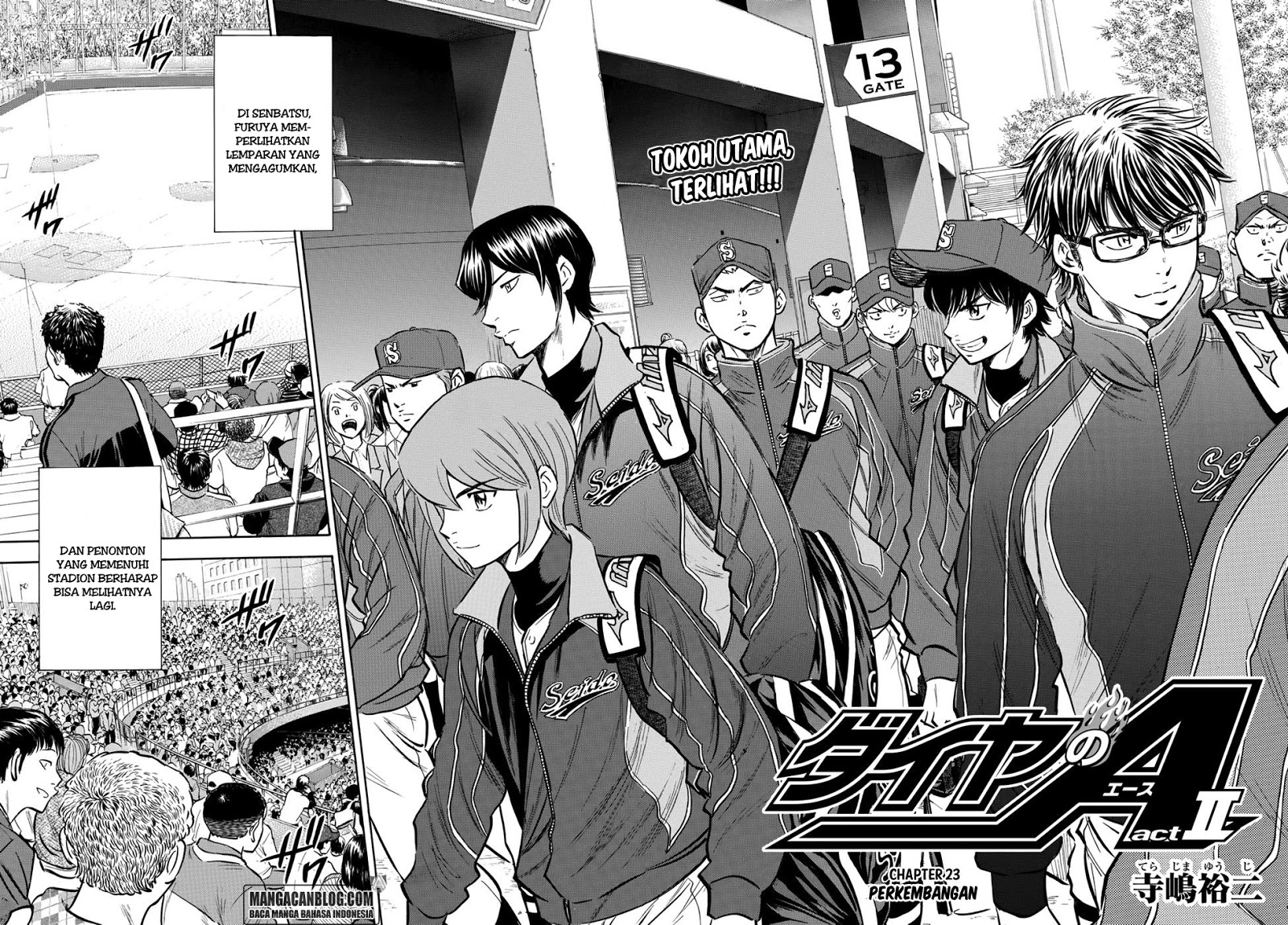 Manga Diamond no Ace Act 2 Chapter 23 gambar 2