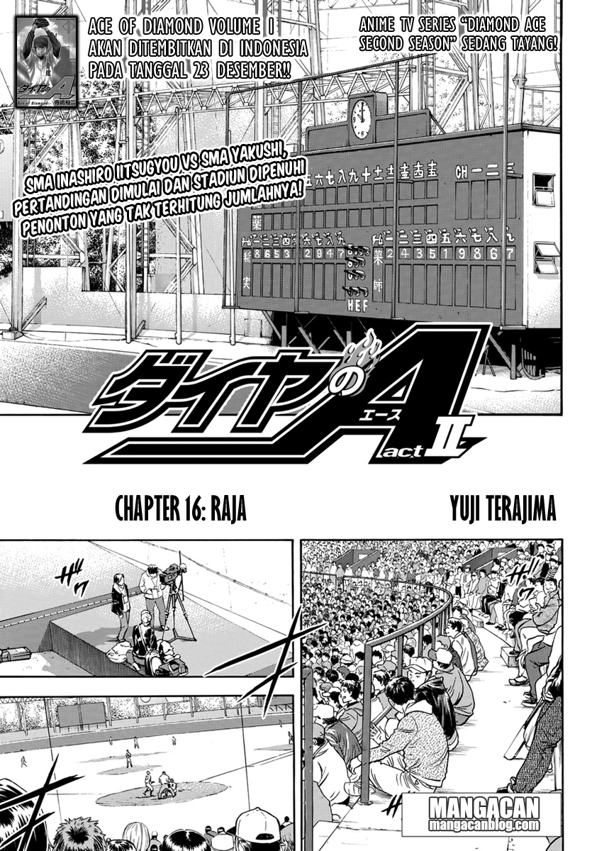 Komik Diamond no Ace Act 2 Chapter 16 gambar 1