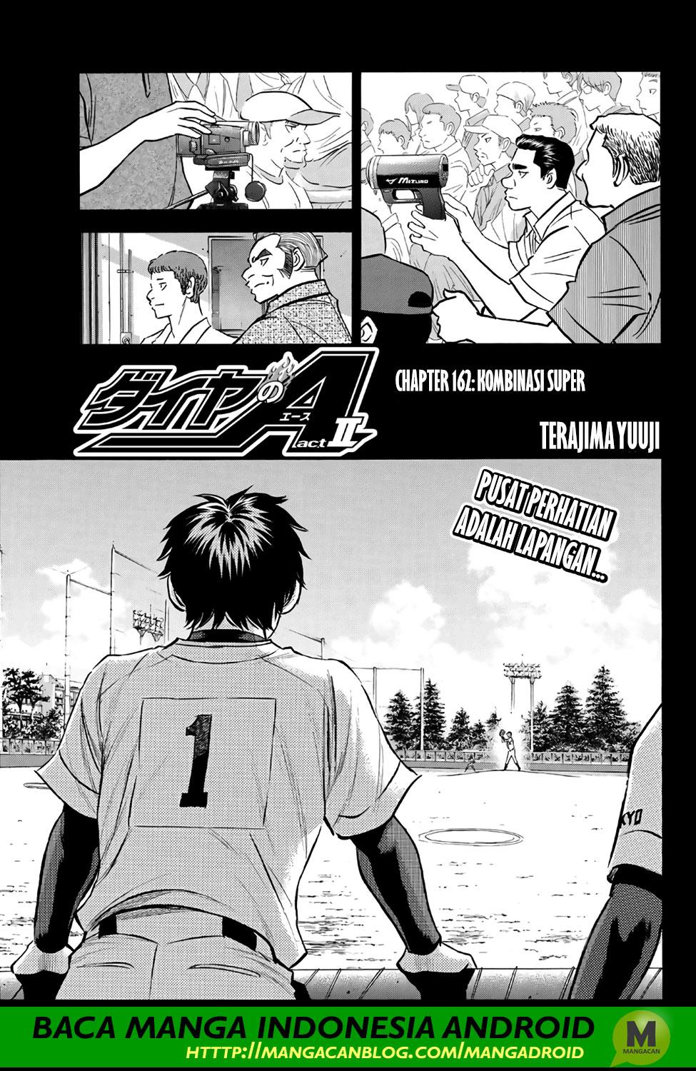 Komik Diamond no Ace Act 2 Chapter 162 gambar 1