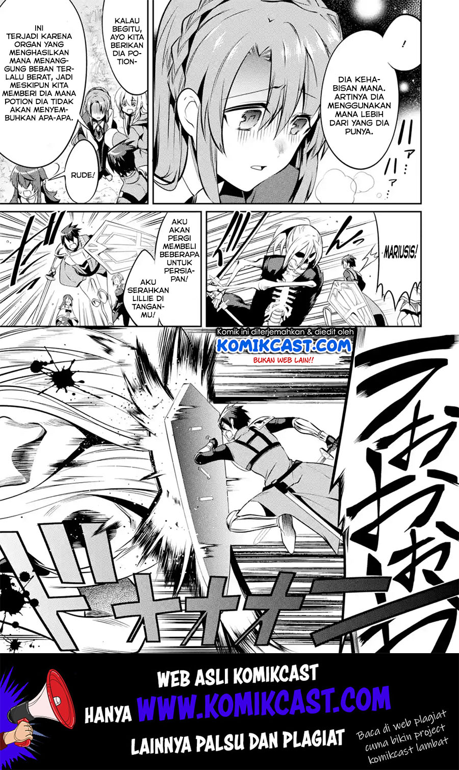 Manga The Labyrinth Raids of the Ultimate Tank ~The Tank Possessing a Rare 9,999 Endurance Skill was Expelled from the Hero Party~ Chapter 10.3 gambar 2