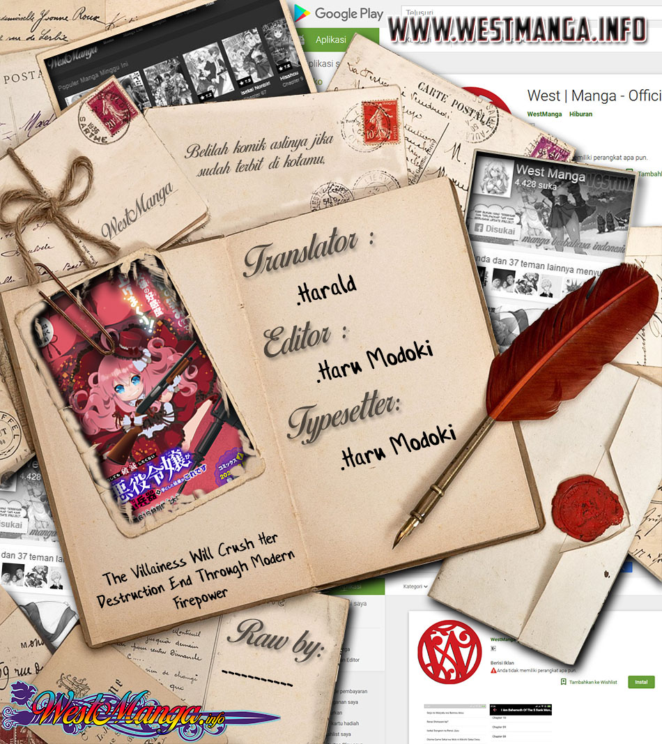 The Villainess Will Crush Her Destruction End Through Modern Firepower Chapter 14 Gambar 3