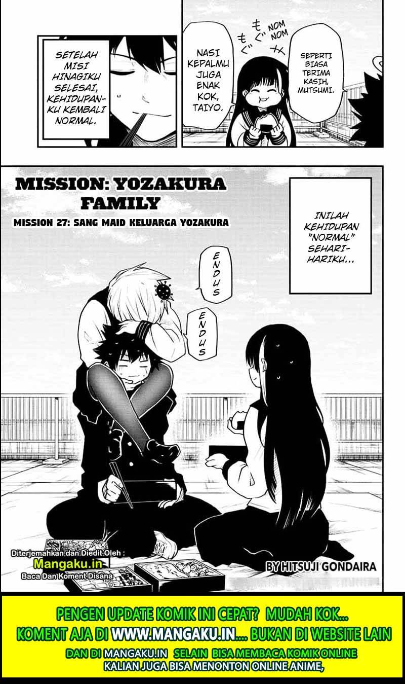 Manga Mission: Yozakura Family Chapter 27 gambar 2
