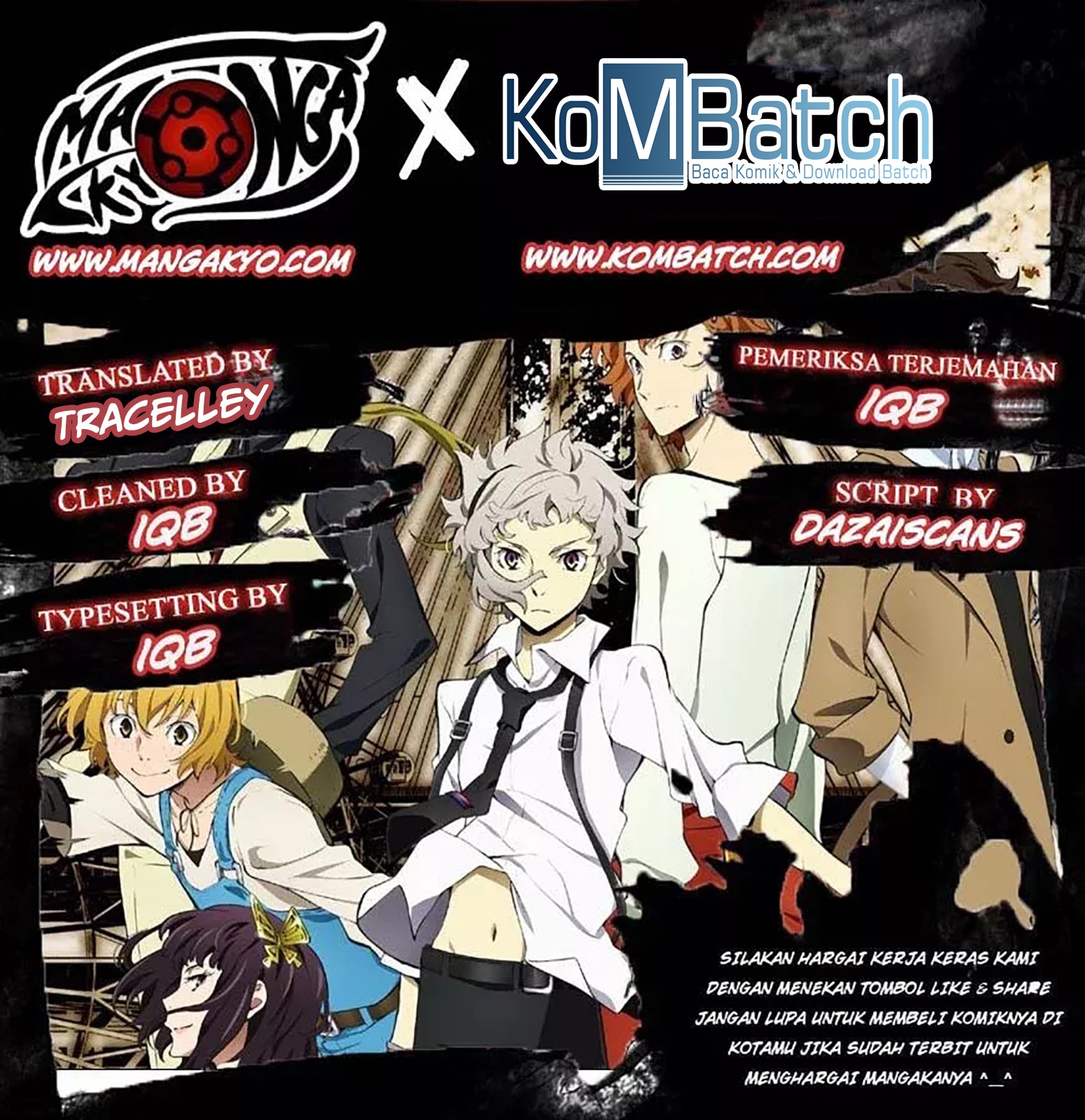 Komik Bungou Stray Dogs Chapter 73 gambar 1