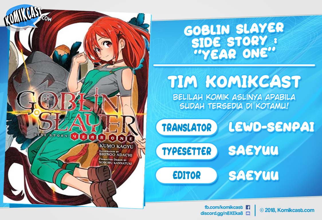 Komik Goblin Slayer Gaiden: Year One Chapter 23 gambar 1
