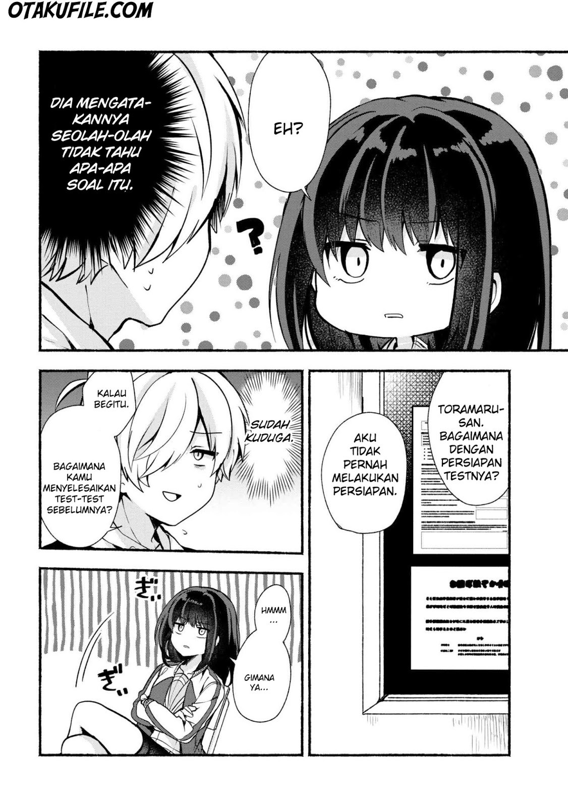 Manga Pashiri na Boku to Koisuru Banchou-san Chapter 19 gambar 2
