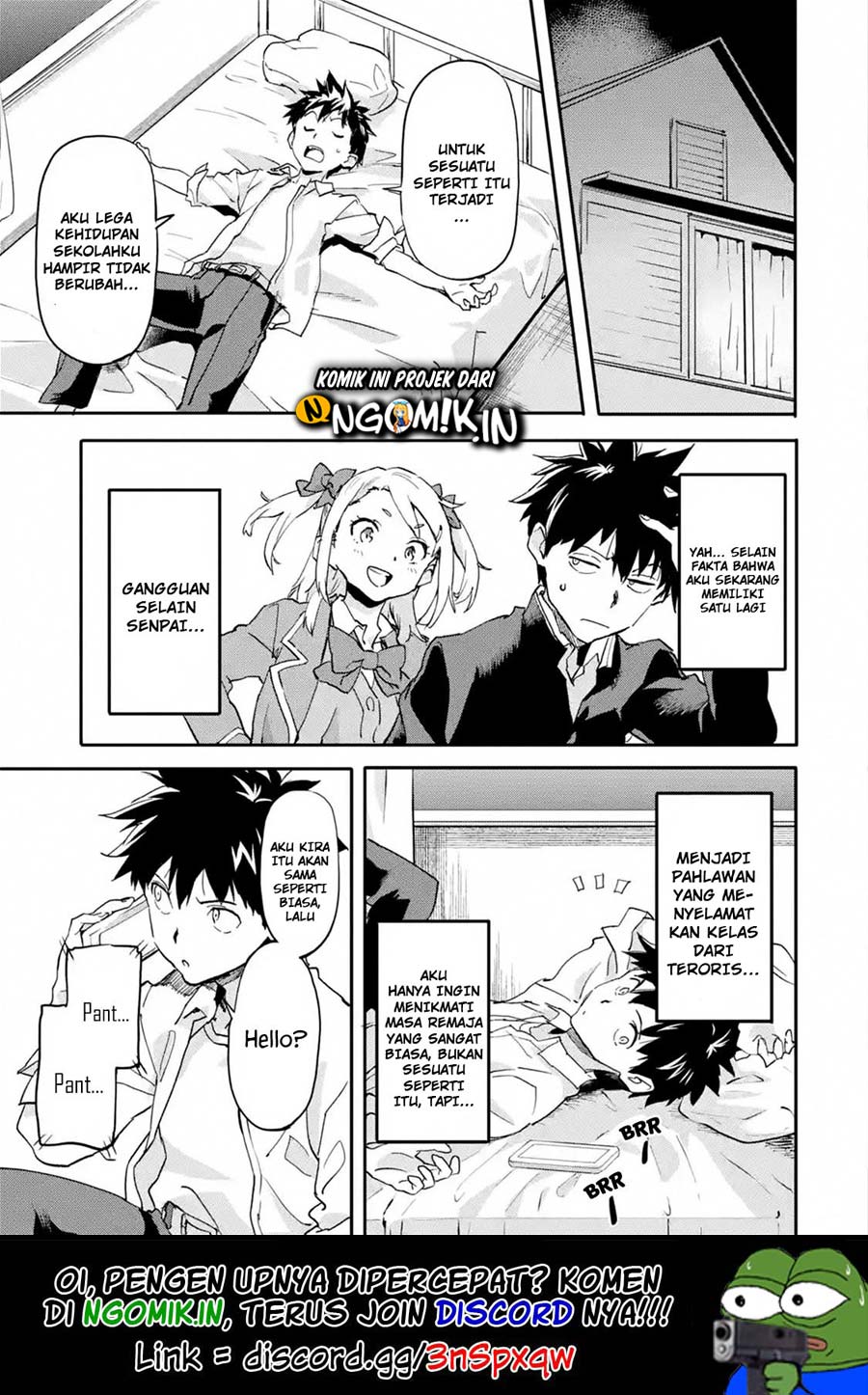Manga The Hero Who Returned Remains the Strongest in the Modern World Chapter 6.3 gambar 2