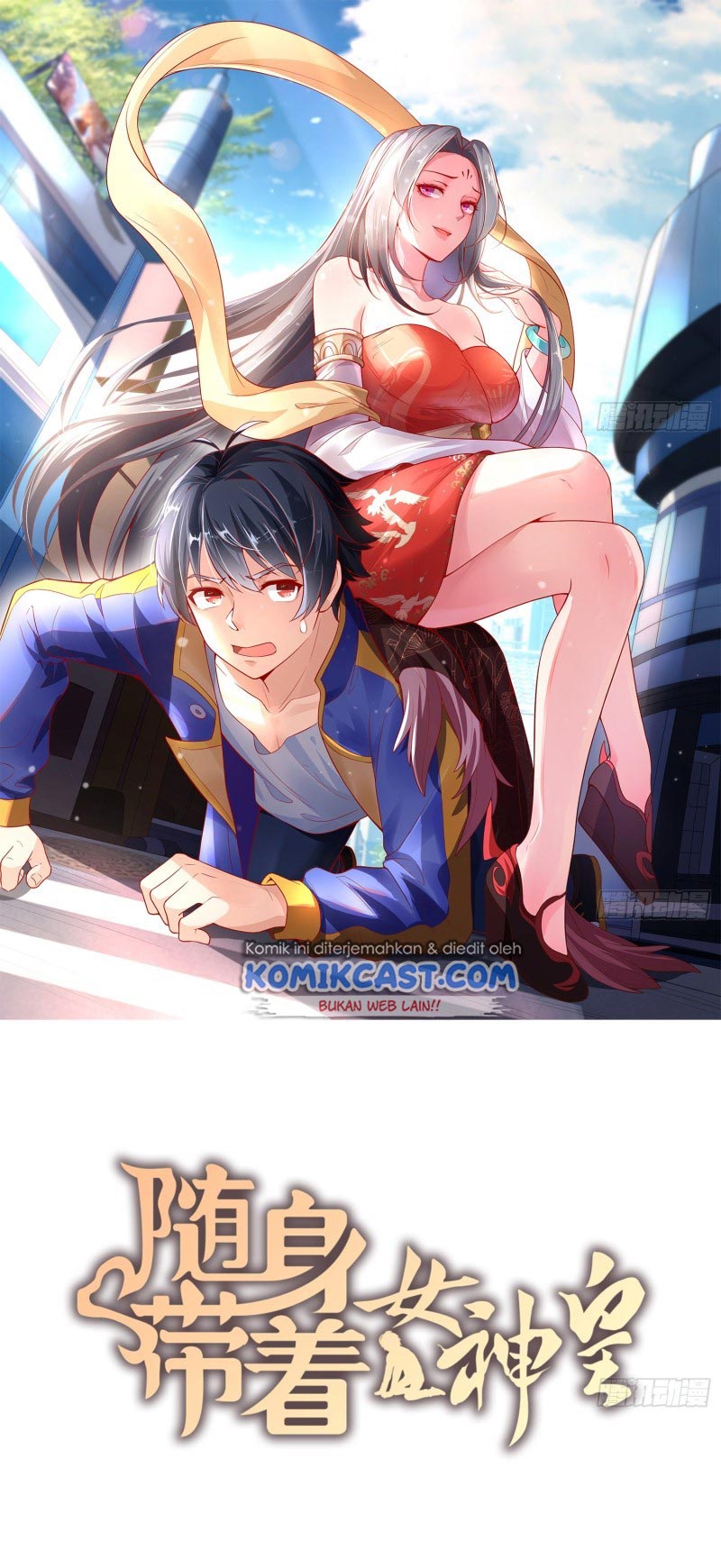 Manhua Carrying The Goddess Along Chapter 10 gambar 2