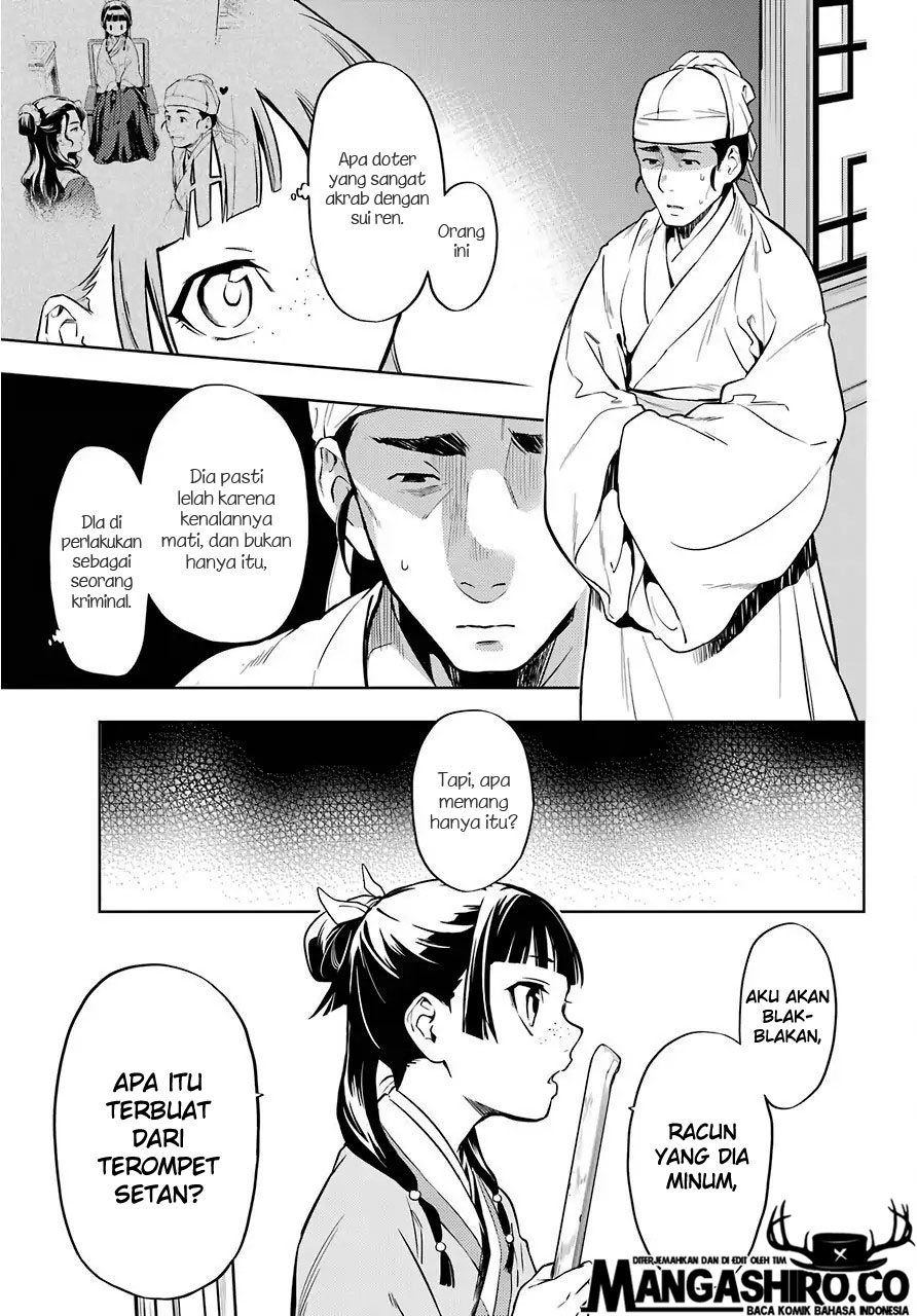 Kusuriya no Hitorigoto Chapter 33 Gambar 22