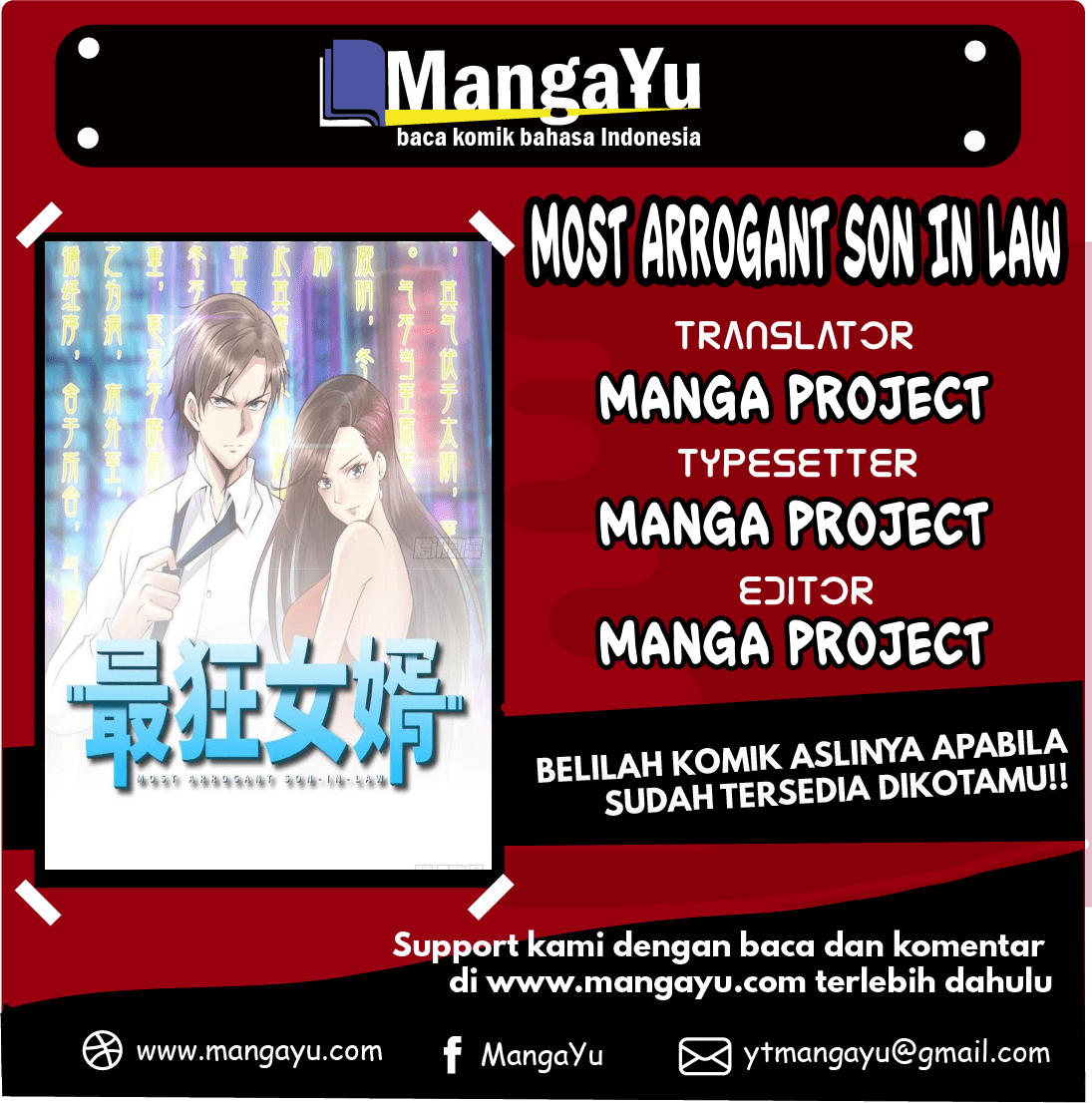 Komik Most Arrogant Son In Law Chapter 01 gambar 1