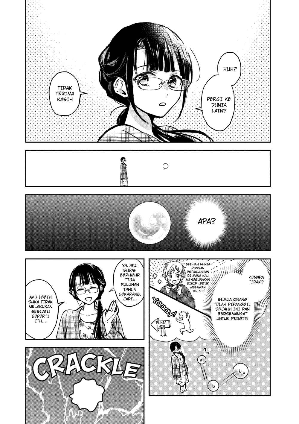 Manga The Savior’s Book Café in Another World Chapter 01 gambar 2
