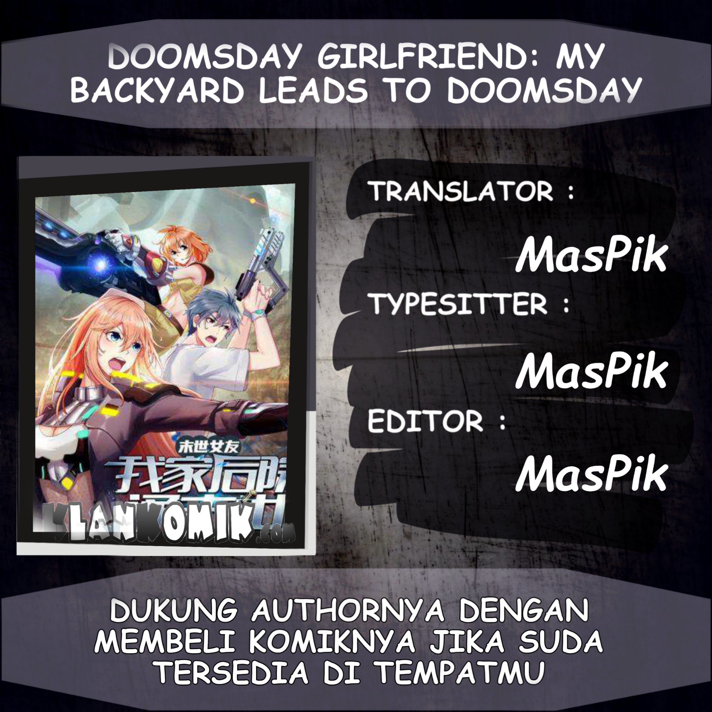 Komik Doomsday Girlfriend: My Backyard Leads to Doomsday Chapter 17 gambar 1