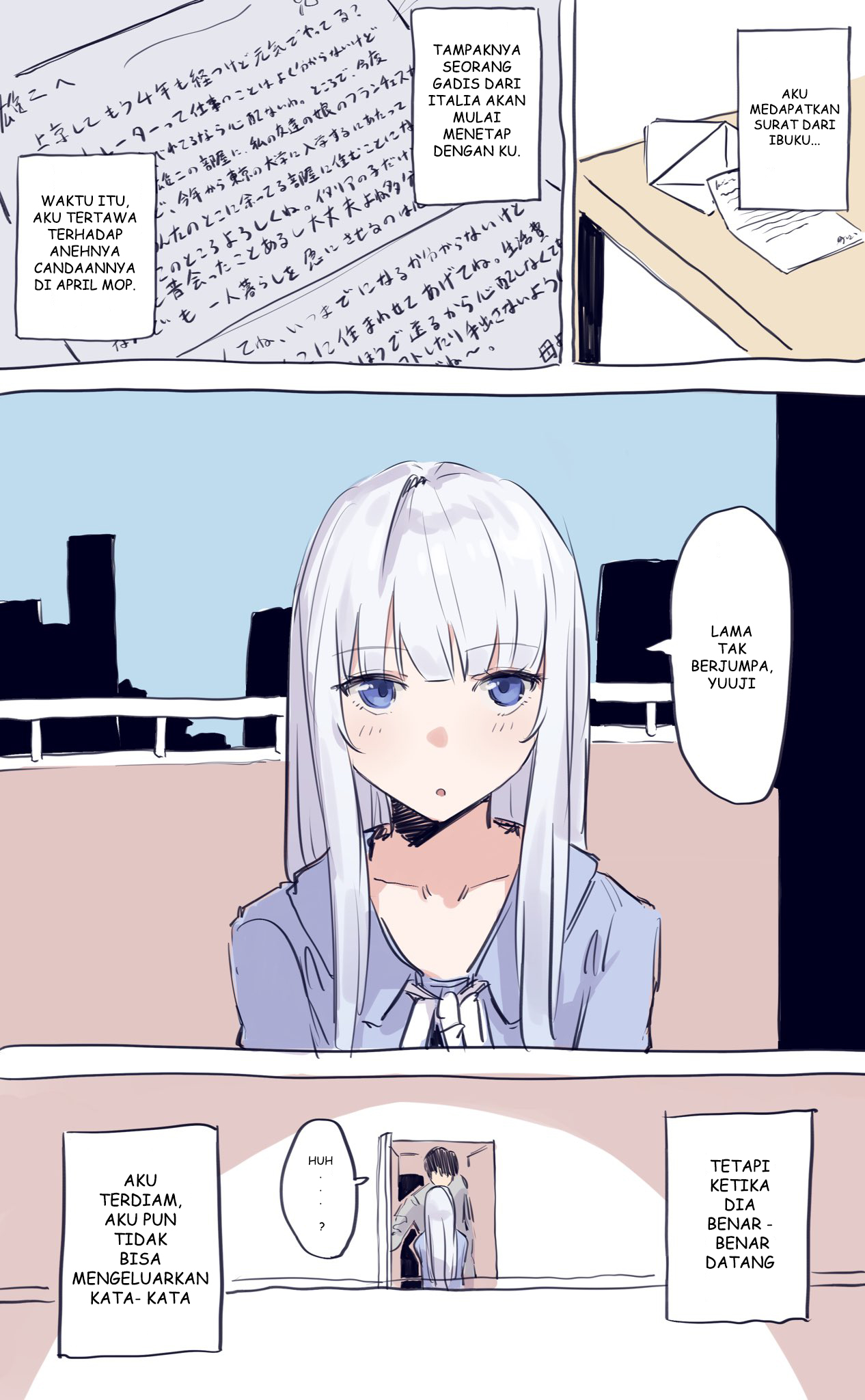 Komik This Italian Girl Has Become Such a Freeloader Chapter 01 gambar 1