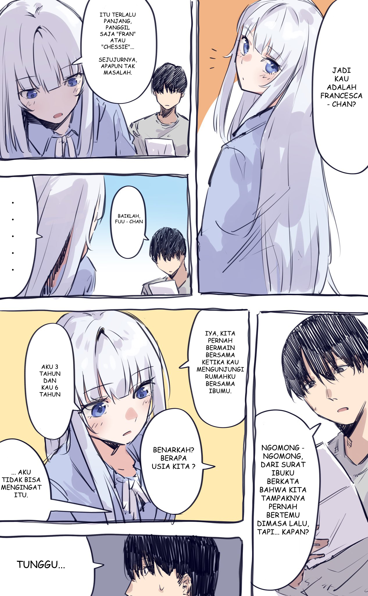 Manga This Italian Girl Has Become Such a Freeloader Chapter 01 gambar 2
