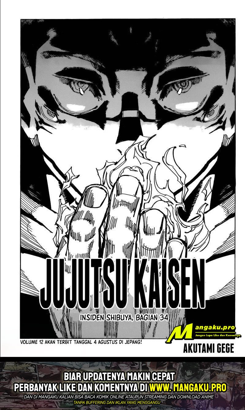 Manga Jujutsu Kaisen Chapter 116 gambar 2