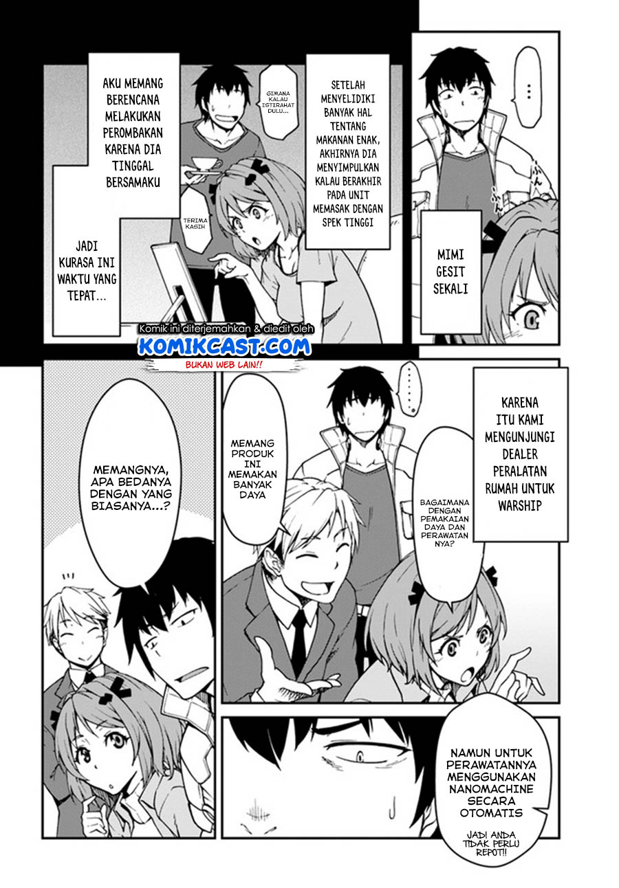 Mezametara Saikyou Soubi to Uchuusen-mochi datta no de Chapter 07.2 Gambar 3