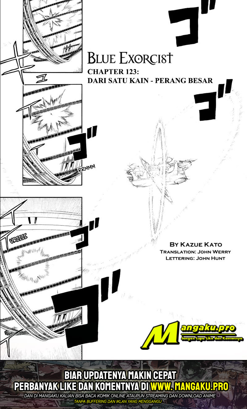 Manga Ao no Exorcist Chapter 123 gambar 2