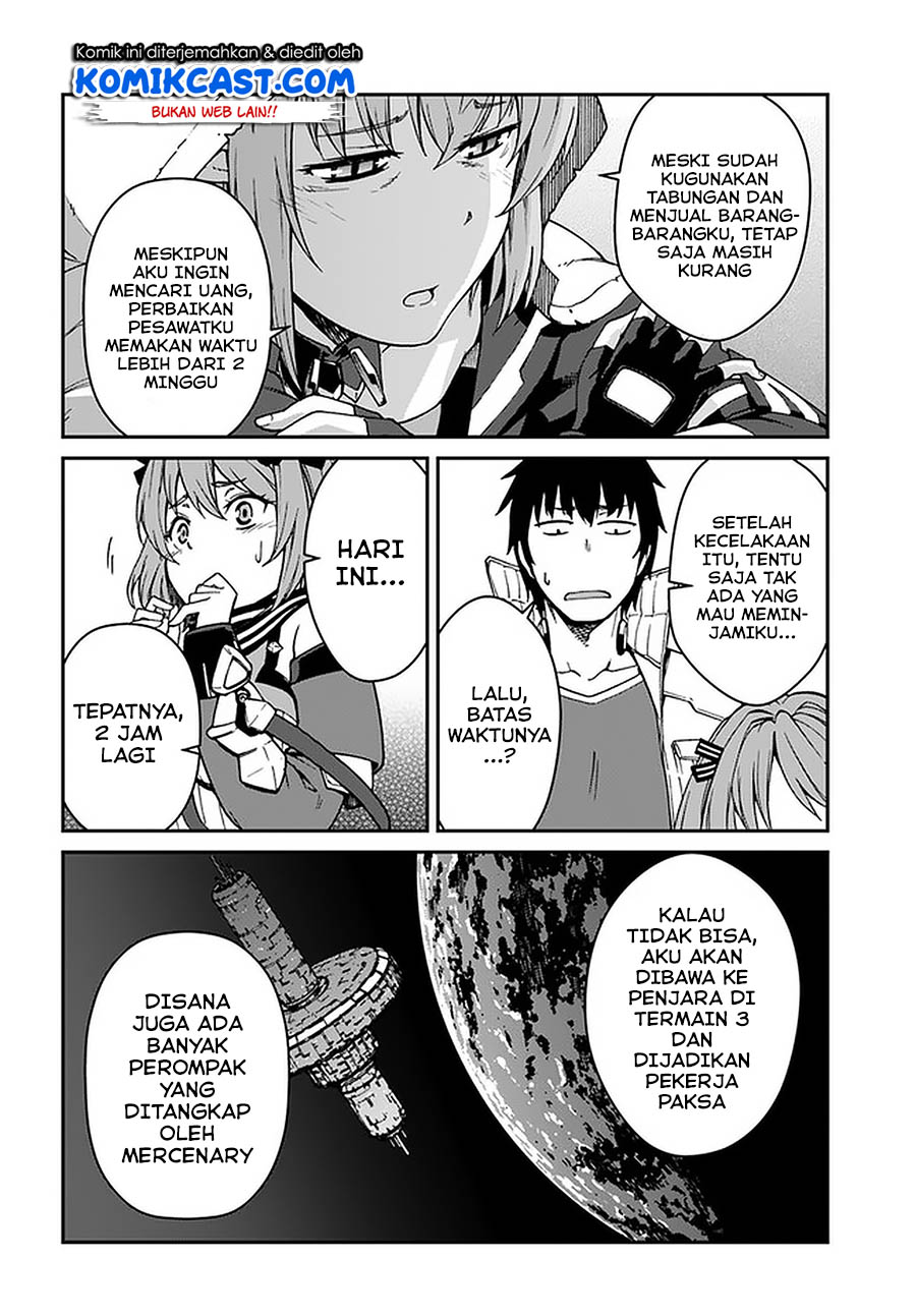 Mezametara Saikyou Soubi to Uchuusen-mochi datta no de Chapter 08.1 Gambar 5