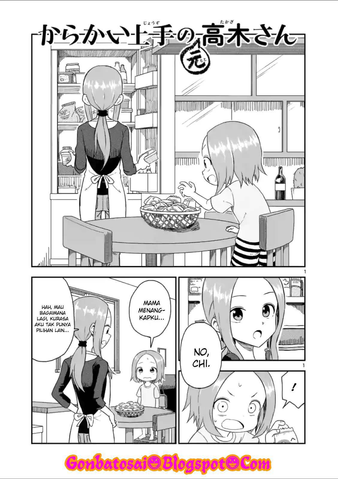 Manga Karakai Jouzu no (Moto) Takagi-san Chapter 46 gambar 2