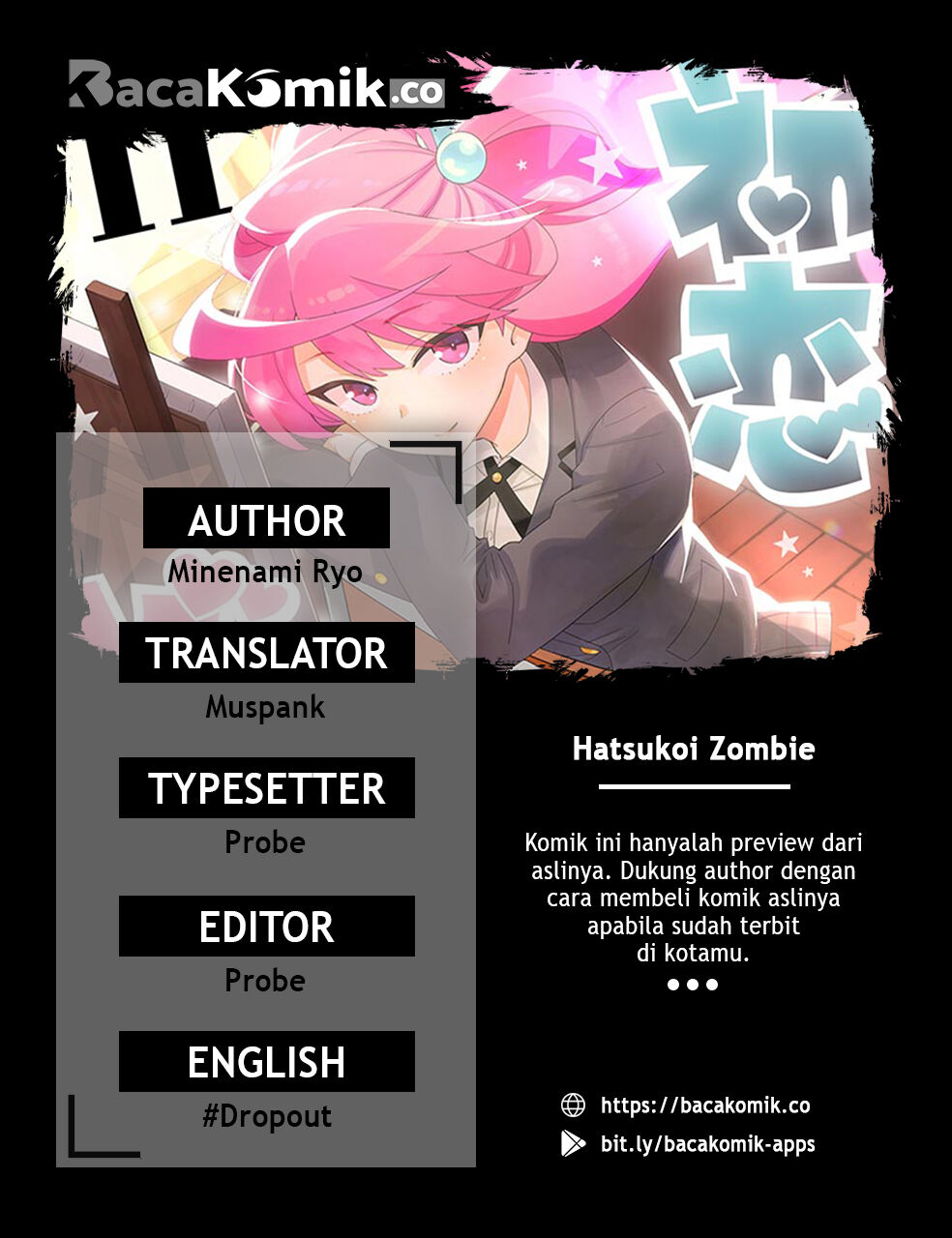 Komik Hatsukoi Zombie Chapter 104 gambar 1