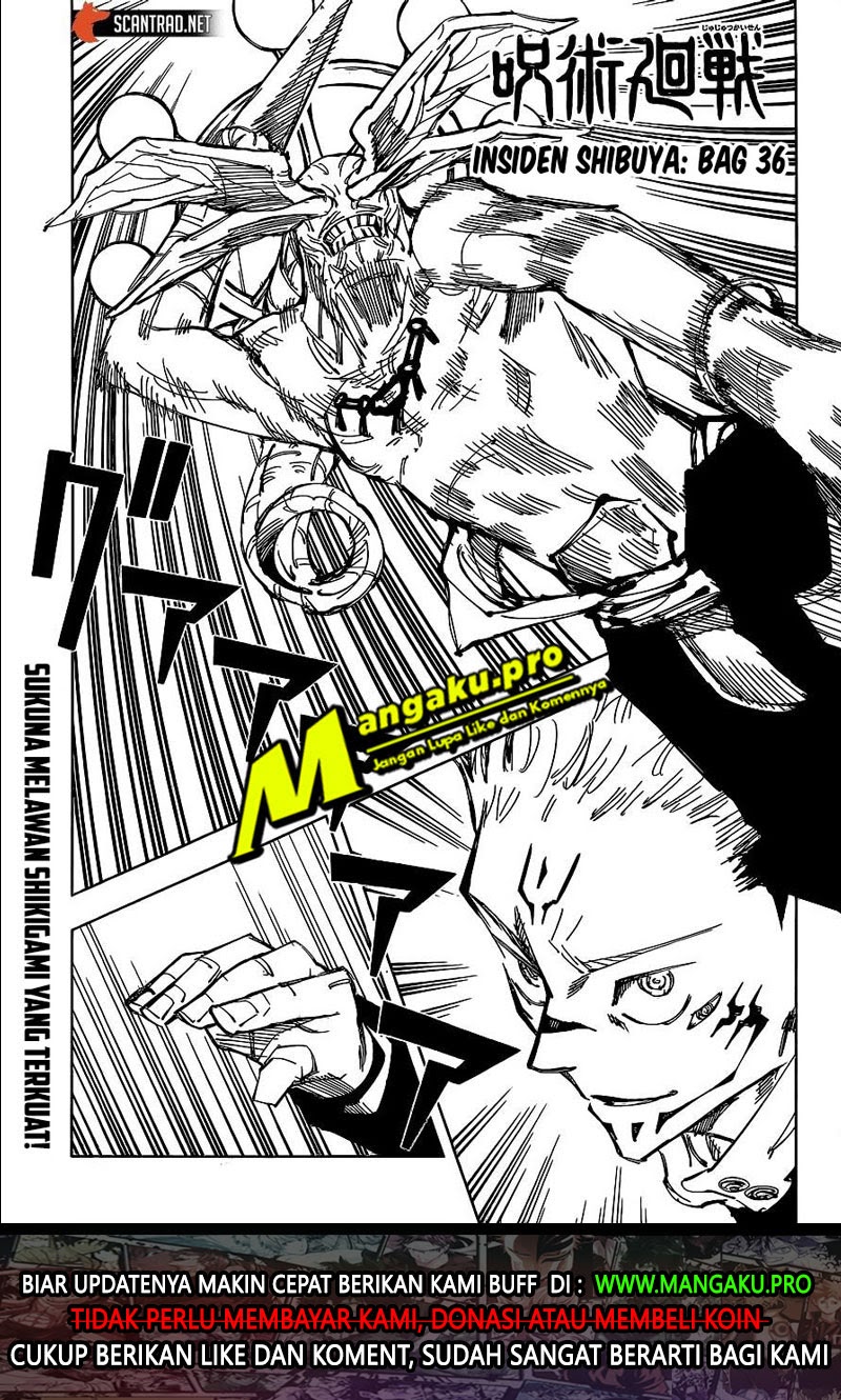 Manga Jujutsu Kaisen Chapter 118 gambar 2