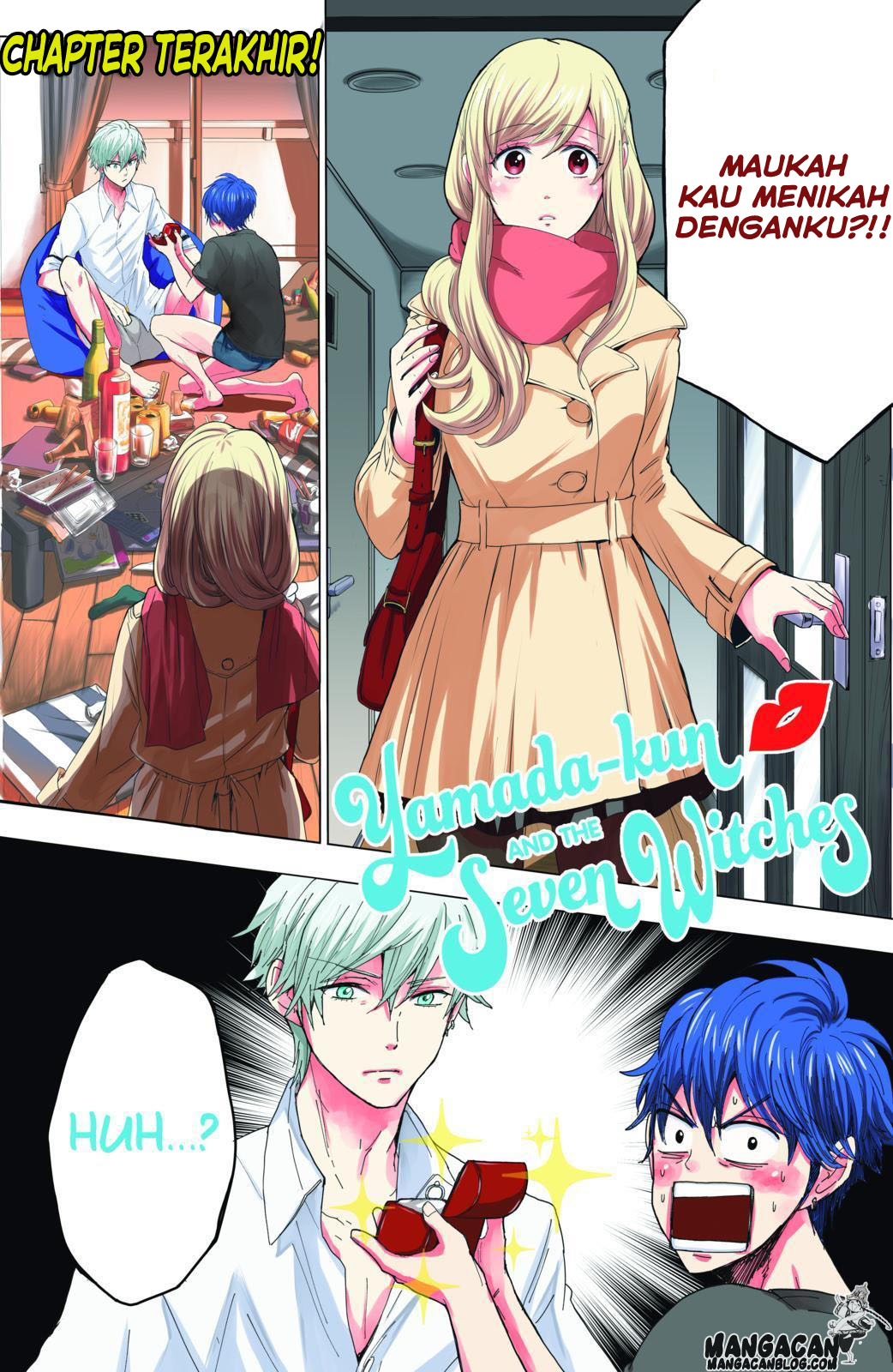 Komik Yamada-kun to 7-nin no Majo Chapter 243 gambar 1