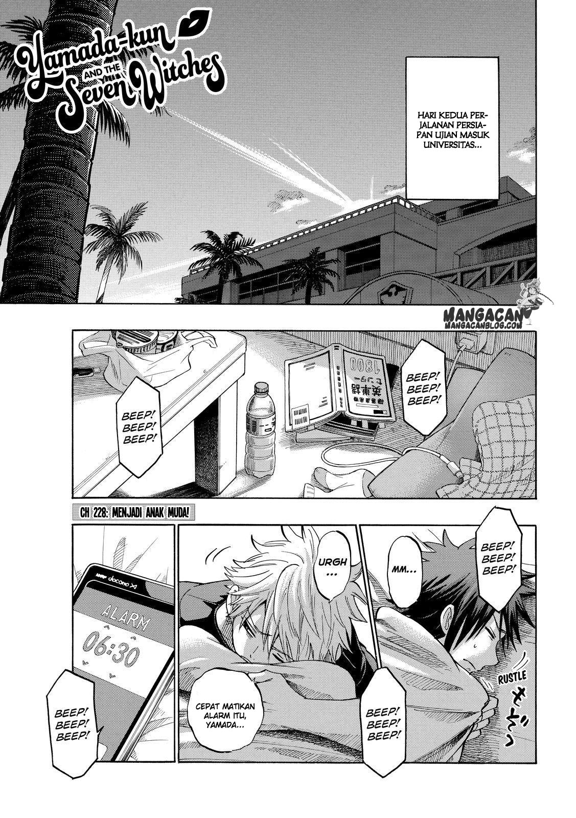 Komik Yamada-kun to 7-nin no Majo Chapter 228 gambar 1