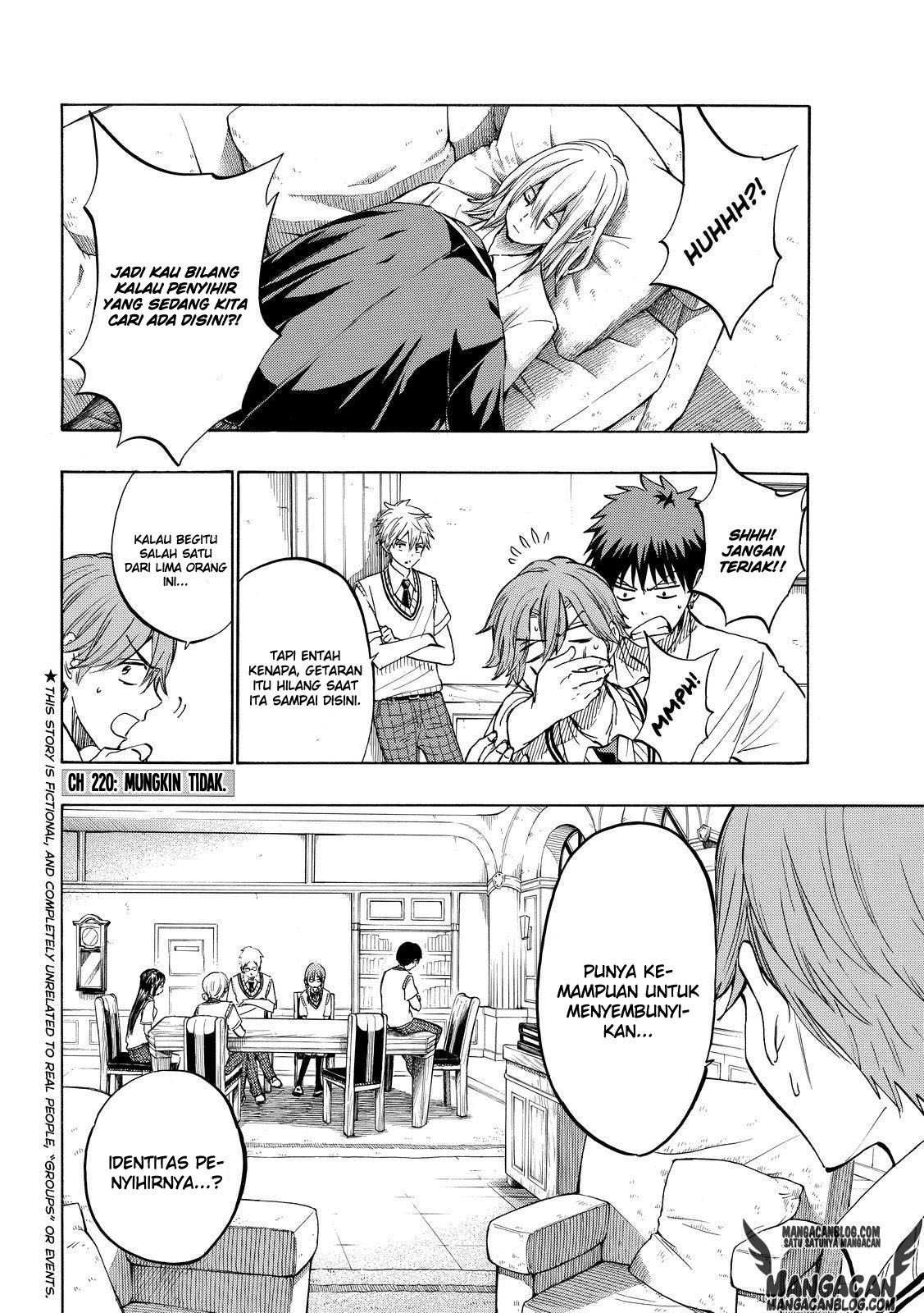 Manga Yamada-kun to 7-nin no Majo Chapter 220 gambar 2