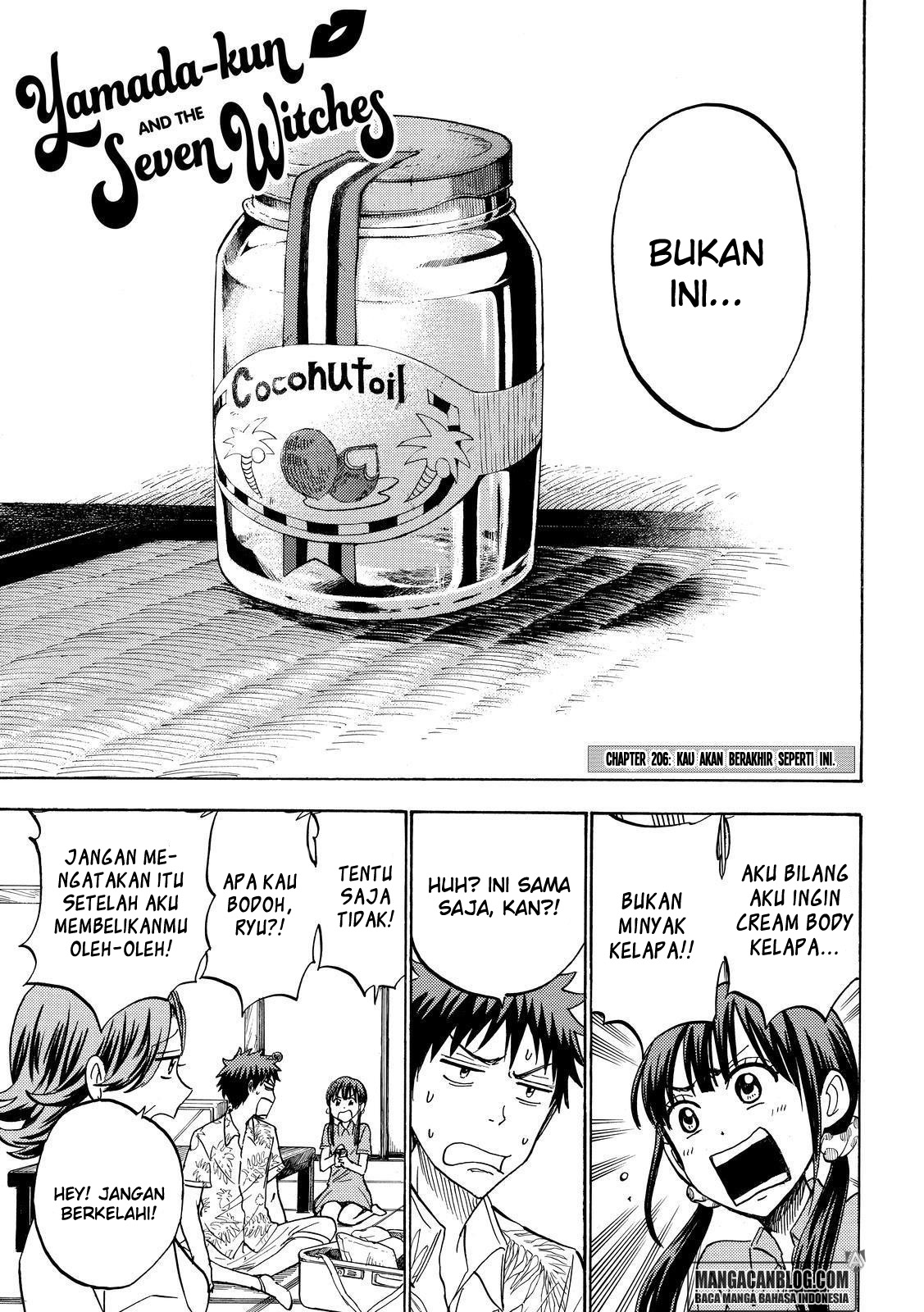 Komik Yamada-kun to 7-nin no Majo Chapter 206 gambar 1