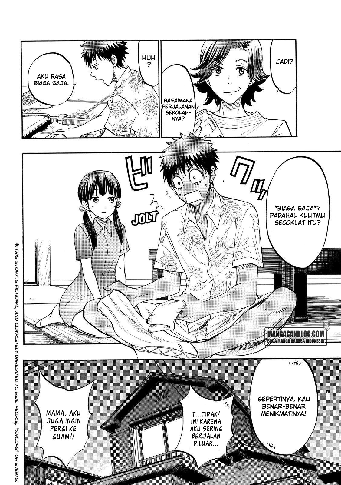 Manga Yamada-kun to 7-nin no Majo Chapter 206 gambar 2