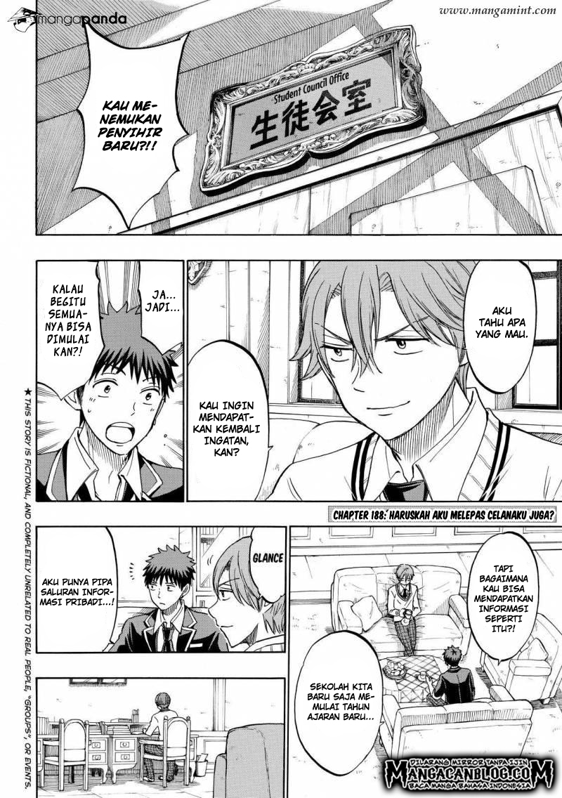 Manga Yamada-kun to 7-nin no Majo Chapter 188 gambar 2