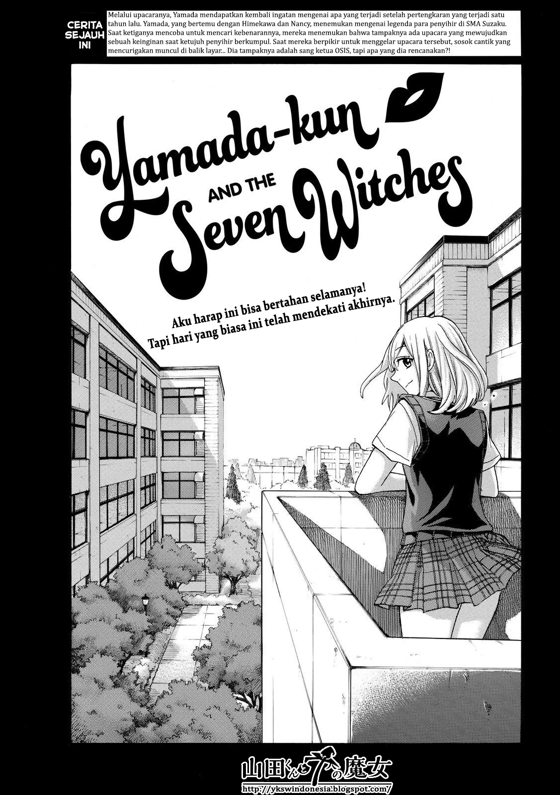 Manga Yamada-kun to 7-nin no Majo Chapter 160 gambar 2