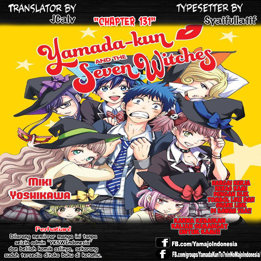 Komik Yamada-kun to 7-nin no Majo Chapter 131 gambar 1