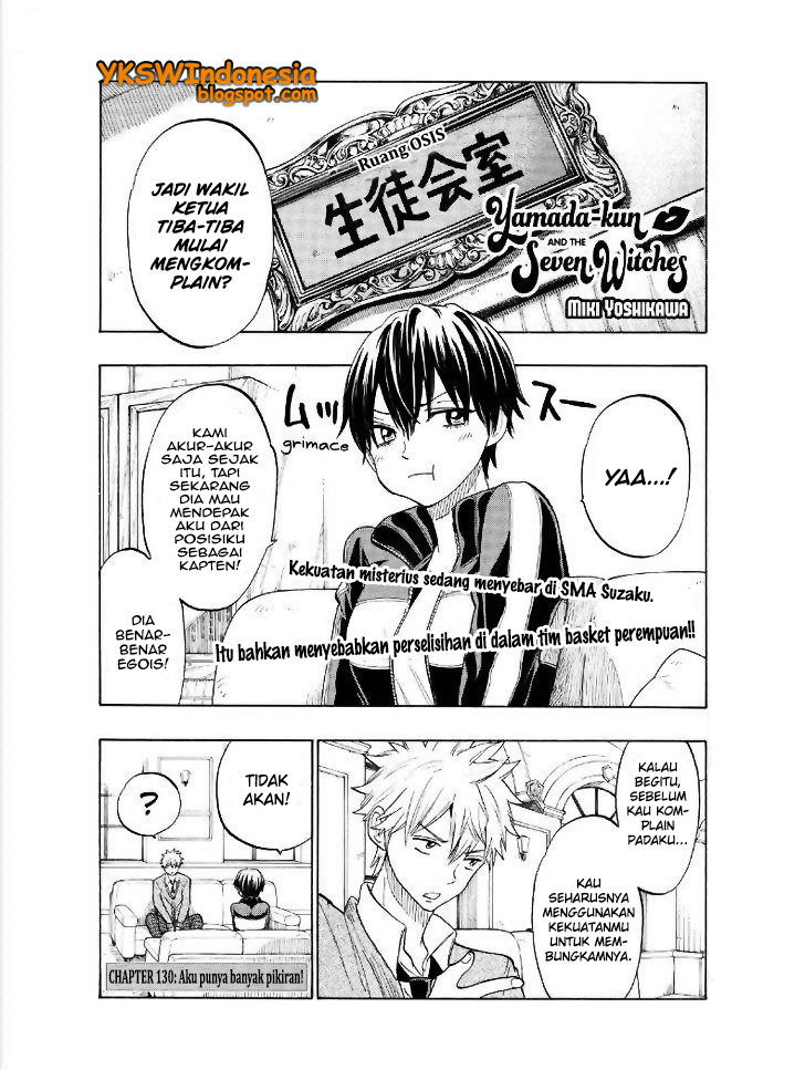 Manga Yamada-kun to 7-nin no Majo Chapter 130 gambar 2