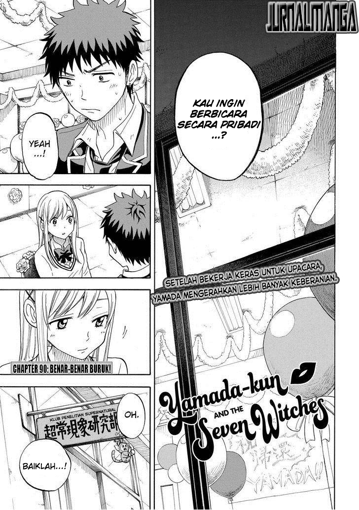 Manga Yamada-kun to 7-nin no Majo Chapter 90 gambar 2