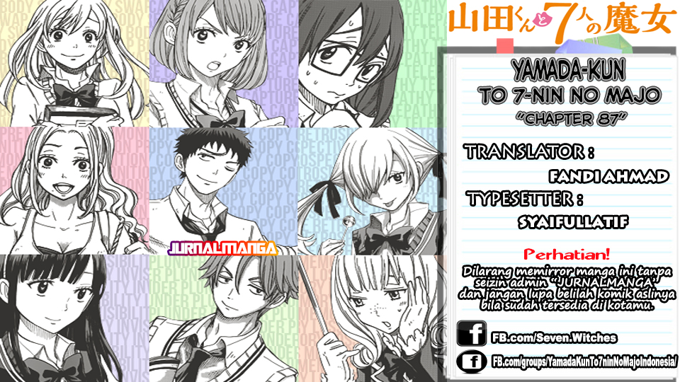 Komik Yamada-kun to 7-nin no Majo Chapter 87 gambar 1