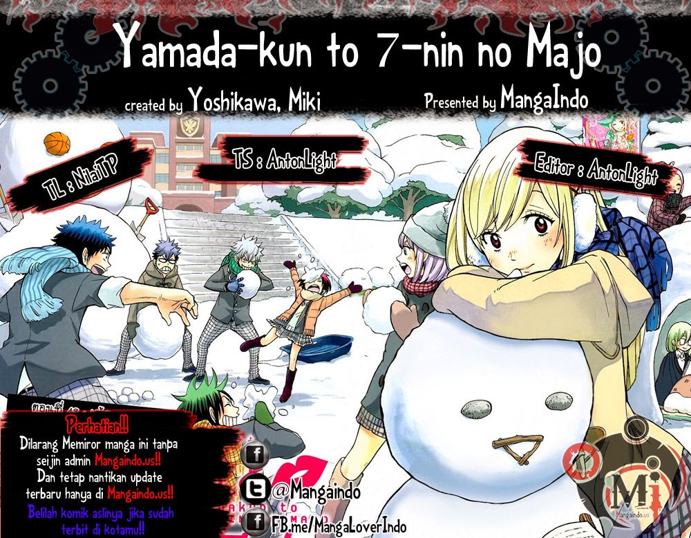 Manga Yamada-kun to 7-nin no Majo Chapter 53 gambar 2