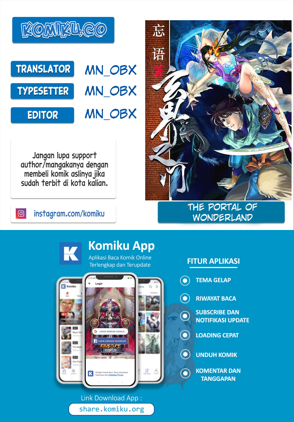Komik The Portal of Wonderland Chapter 109 gambar 1