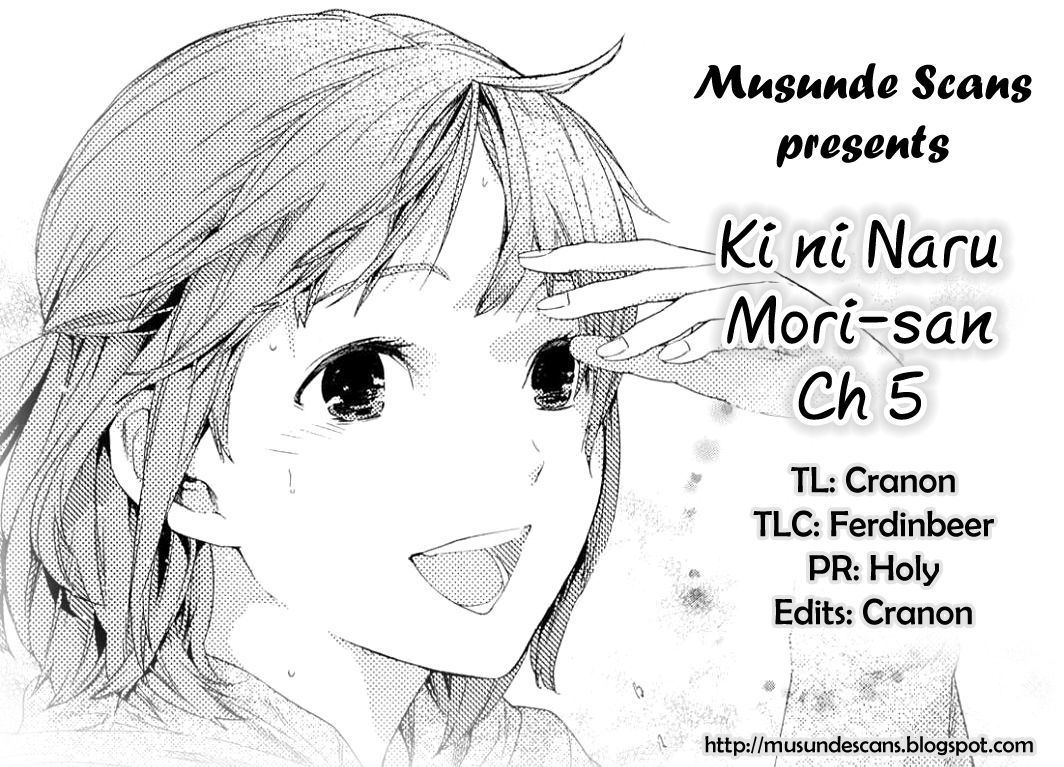 Manga Kininaru Mori-san Chapter 05 gambar 2