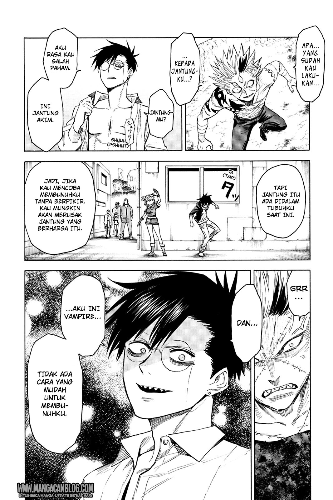 Manga Blood Lad Chapter 75 gambar 2